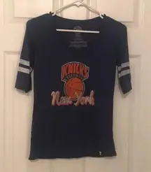 FORTY SEVEN 47 BRAND NEW YORK KNICKS SHIRT SMALL