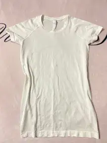 Lululemon Swiftly Tech Short Sleeve 2.0 White / White