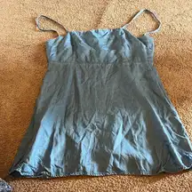 Bershka denim mini dress M