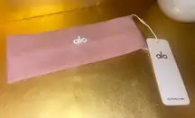 Alo yoga pink headband NWT