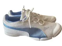 Puma  Women’s Size 8 White/blue Everfoam Golf Shoes