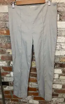 Rachel Zoe White and Black Small Pocka Dot Skinny Leg Dress Pants Size 10