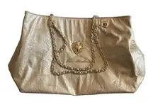 Vintage Love Moschino Gold Chain Shoulder Bag