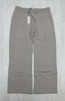 Martha Stewart cashmere sweater wide leg pant