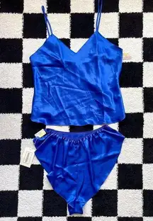 NWT Vintage Blue Pajama Set