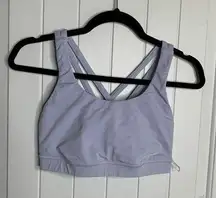 Lululemon  Energy Bra in serene blue size 4