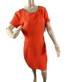 Sharagano Orange Pencil Dress Size 10‎ A-5