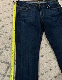 7 for all mankind zippers straight leg jeans. Size 28. In great condition.