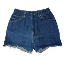 VTG 90s 80s Chic Denim Cutoff Jean Shorts Womens High Waisted Mom 12 (Waist 26")