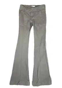 Garage Flare Leg Trouser Jeans Sz.  01 Gray Hip Hop Rock Grunge Y2K Skater Tilly