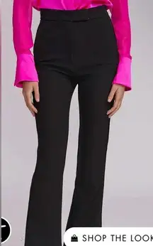 NWT GENERATION LOVE Lucca Crepe Tuxedo Pants in Black Size 6