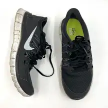 Nike  Free 5.0+ Black 580591-002 Running Shoes Women's Sneakers