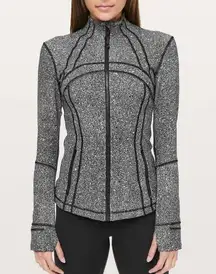 Lululemon  Define Jacket Luminesce Splatter White Black