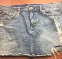 Levi Strauss & Co jeans skirt 30