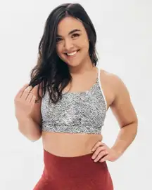 P’tula Pixel Strappy Sports Bra Womens Size Medium