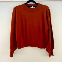BB Dakota Steve Madden Burnt Orange Sweater Size Large