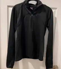 The North Face Women's Mountain Peaks Quarter-Zip Textured Athletic Jacket- SZ M