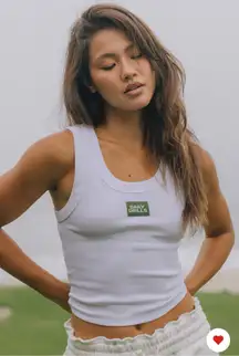 Daily Drills Logo Ribbed Tank