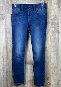 Riders by Lee MidRise Skinny Cropped Size 10 Pull on 5 Pocket Jeans