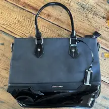 David Jones Black Purse