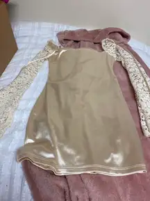 Satin Lucy And The Sky Dress 