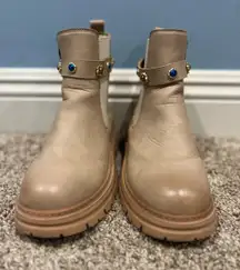 Tan Chelsea ankle boots