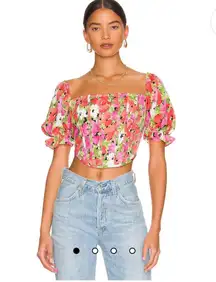 Loraine Floral Top