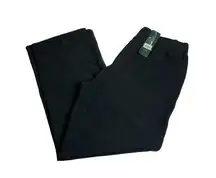 Lauren Active  Women's Highlander Black Sweat Pants Size L NWT