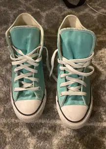Teal Converse High-Top