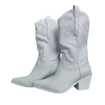 White Western Cowgirl Boots