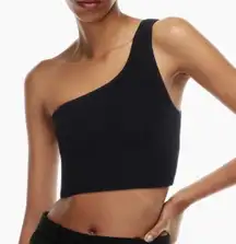Aritzia babaton crop one shoulder tank