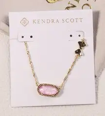 Kendra Scott x LoveShackFancy Bow Gold Elisa Necklace