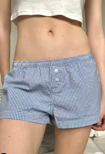 Brandy Melville Keira Checkered Shorts