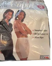 Cupid shape-wear hi waist half slip Nude size L