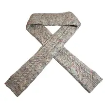 Gap Chunky Cable Knit Scarf Multicolor Cozy Cottagecore Outerwear Casual Comfy