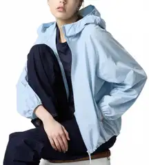 Uniqlo Pocketable UV Protection Parka Light Blue NWT Large