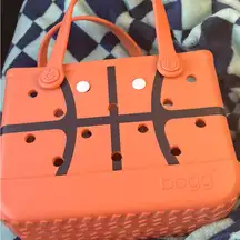 Bogg bitty bag Orange baseball Tote Bag