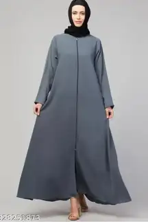 One Size Dubai Saudi Women Muslim Abaya Maxi Dress