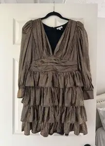 TCEC Gold Iridescent Dress