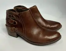 Matisse‎ brown leather ankle boots size 7.5