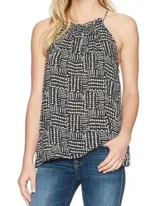 camisole top with spaghetti straps and front hook & eye closure size L