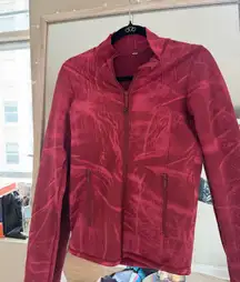 Red lululemon define jacket