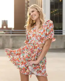 Floral Romper