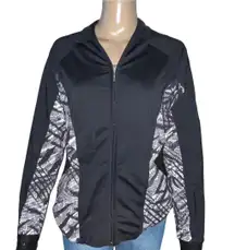 New York & Company Zippered Athletic Jacket 