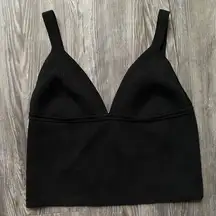 Black Zara Going Out Tank Top
