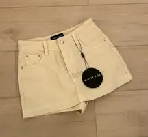 BNWT White fox boutique skort