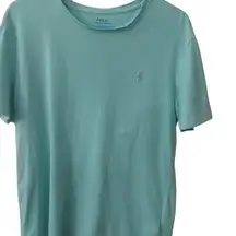 Polo by Ralph Lauren Green Logo T-Shirt M Casual Preppy Minimalist Normcore