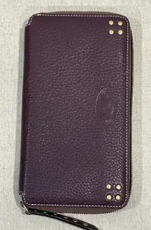 Celine Vintage Grainy Leather Continental Wallet