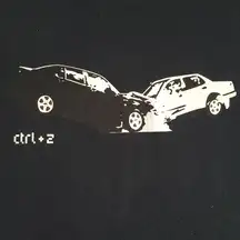 Threadless ctrl+z undo fitted muscle tank