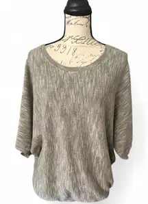 DKNY Jeans Soft Heather Green Sweater Size XL